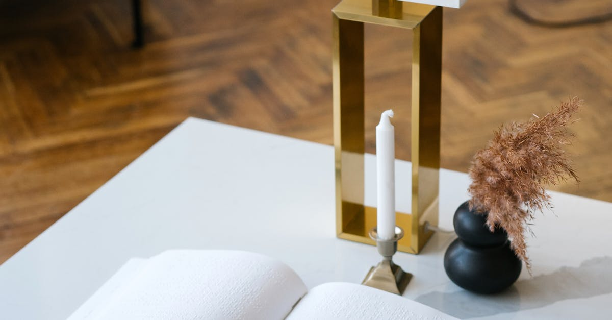 Stylish living room showcasing an open braille book on a modern table.